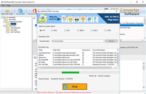 ESoftTools EML to MSG